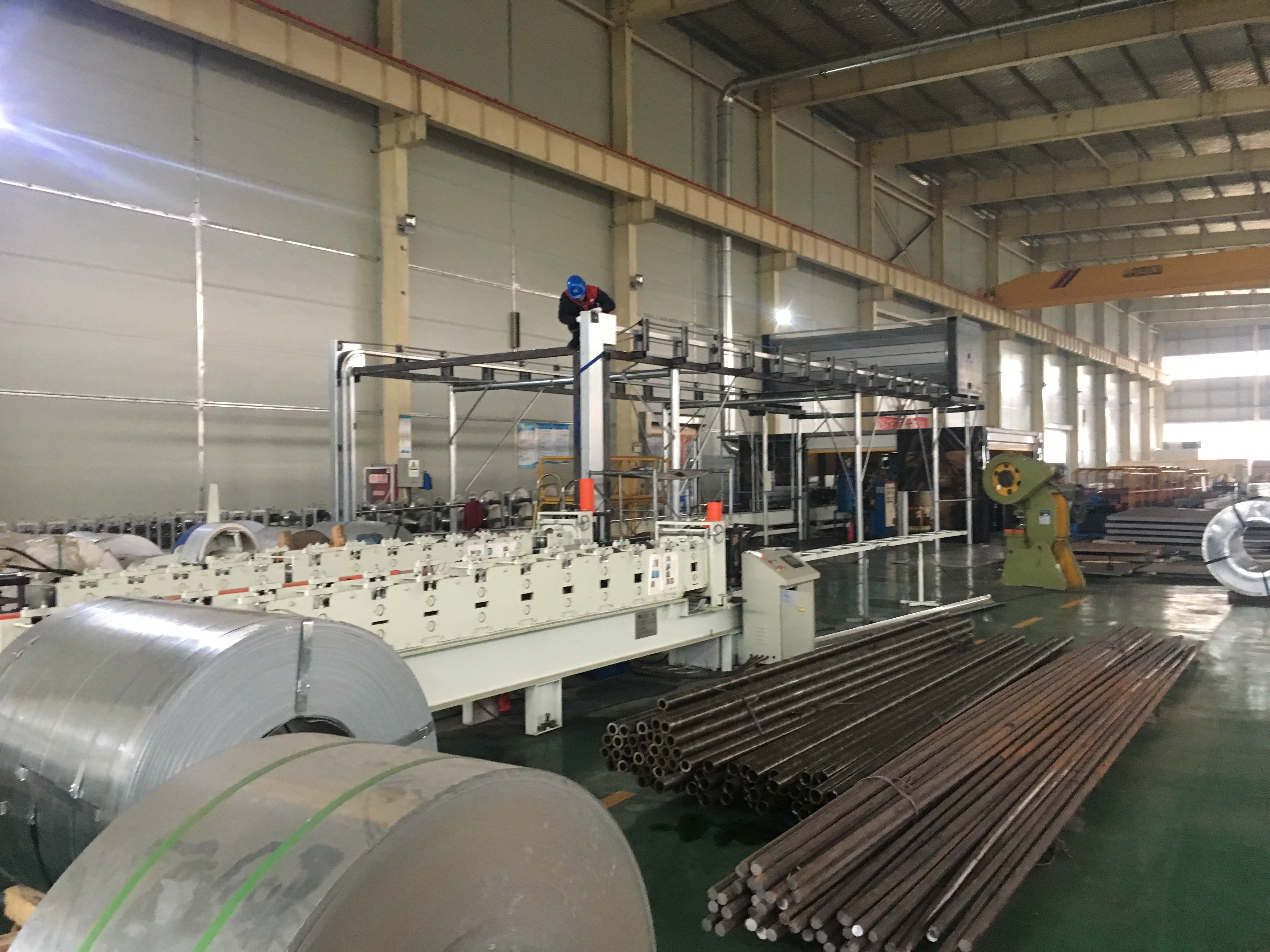 Fast Rolling Door Production Flow